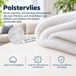 Polstervlies 60g / 100 cm breit