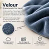 Velour-Stoff